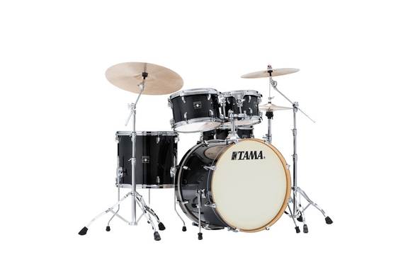 Tama CL52KR-TPB Superstar Classic Drumkit Transparent Black Burst Set mit Taschen image 2