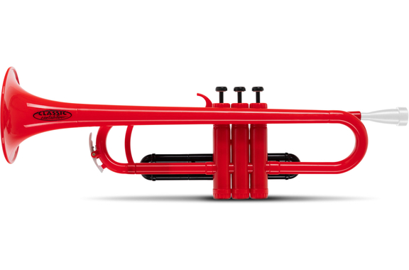 Classic Cantabile KTP-30RD MardiBrass Kunststoff Bb-Trompete Rot image 2