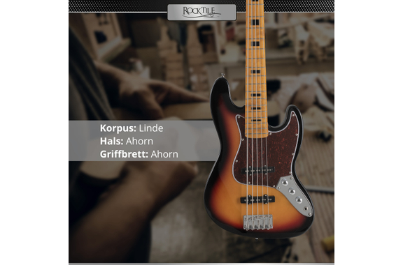 Rocktile Pro JBS50-SB E-Bass Sunburst image 2
