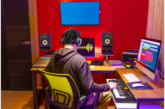 Pronomic SLS-36K BK Tischstative mit Klemme für Studio Monitore image 2