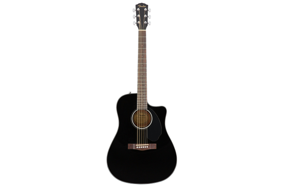 Fender CD-60SCE Chitarra Acustica Black Set Con Custodia image 2