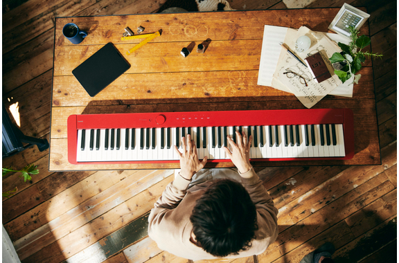 Casio PX-S1100 RD Privia Digitalpiano Rosso image 2