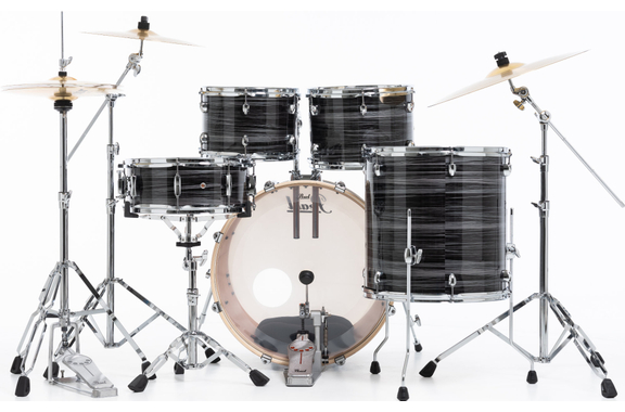 Pearl Export EXX725SBR/C778 Drumkit Graphite Silver Twist Beginner Set image 2