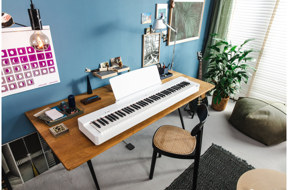 Yamaha P-225WH Stagepiano Bianco image 2