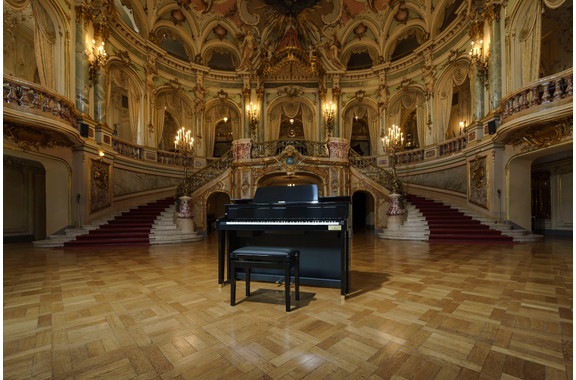 Casio GP-510 Celviano Hybrid Digitalpiano nero lucido image 2