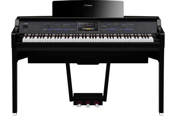 Yamaha CVP 909 PE Digitalpiano schwarz Hochglanz image 2