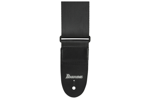 Ibanez GS64-BK Standard Guitar Strap Black image 2