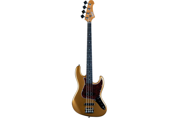 Jet Guitars JJB-300 GD R Bass Gold Starter Set image 2