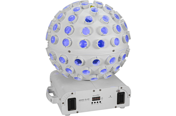 Eurolite Batterie IP Pixel Tube 360° PRO CRMX Blanc image 2