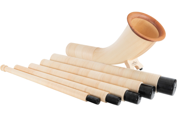 Lechgold Alphorn De Randonnée Épicéa Fis 347 cm 6 pièces image 2