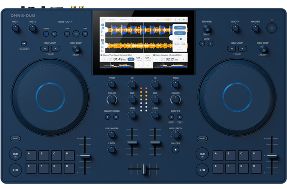 AlphaTheta OMNIS-DUO All-in-One DJ Controller ultimate Party Bundle image 2