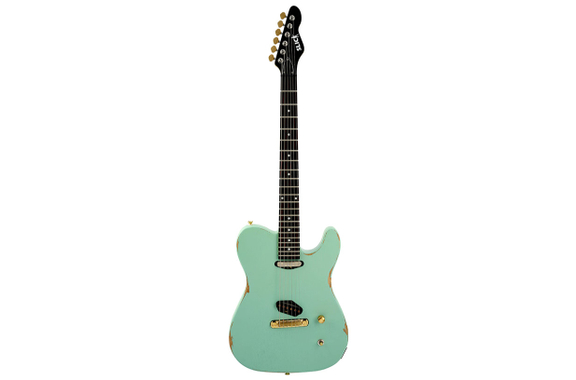 Slick SL50 SG Electric Guitar Surf Green image 2