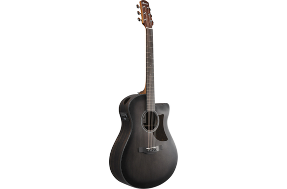 Ibanez AAM70CE-TBN Transparent Charcoal Burst image 2