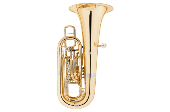 Lechgold FT-20/6GL Tuba en Fa en laiton doré verni image 2