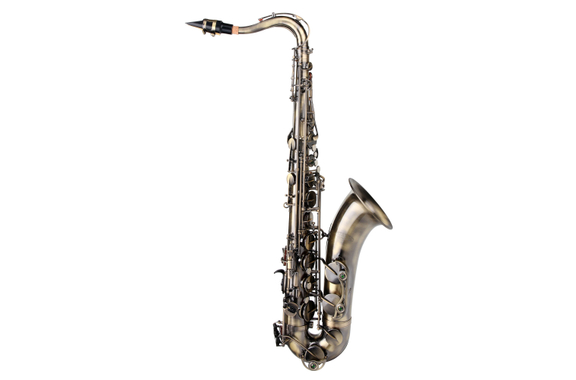 Classic Cantabile Winds TS-450 Antique Yellow Tenorsaxofoon ESM Set image 2