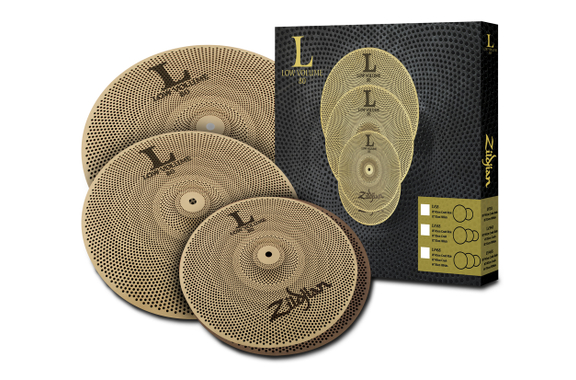 Zildjian LV468 L80 Low Volume Cymbal Set with Cymbal Bag image 2
