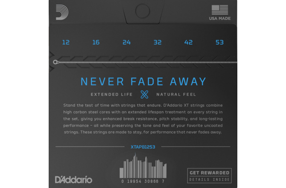 D'Addario XTAPB1253 XT Light image 2