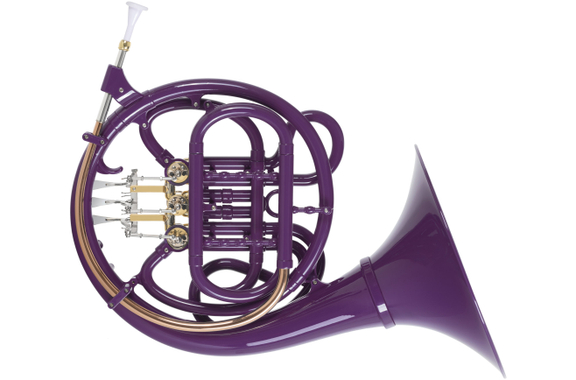 Classic Cantabile WH-20VT MardiBrass Cor d'harmonie en plastique en Fa violet image 2