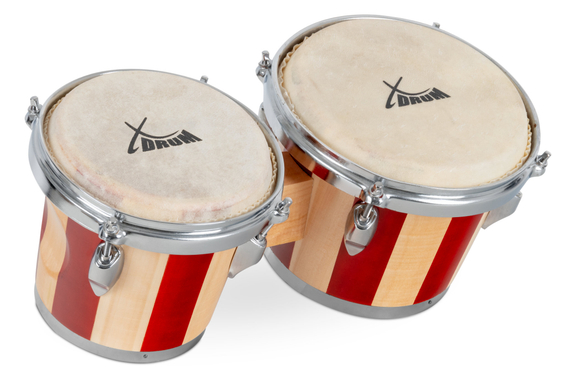 Set de Bongós Retro XDrum incl. Bolsa para Bongós image 2