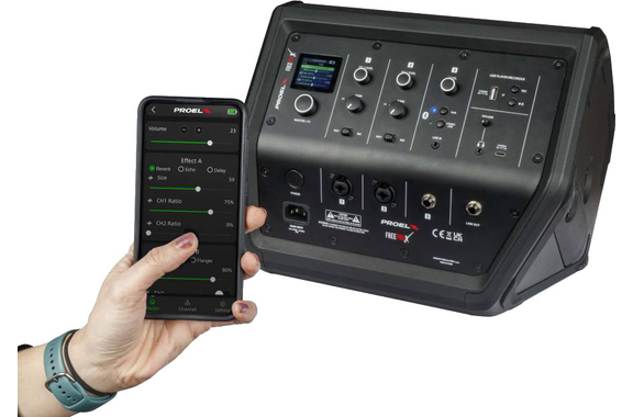 Proel FREEPROX Akku Aktivbox mit App Steuerung image 2