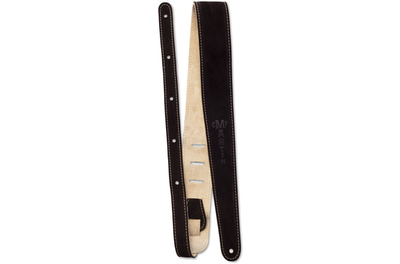 Martin Guitar Suede Strap Brown/Tan image 2
