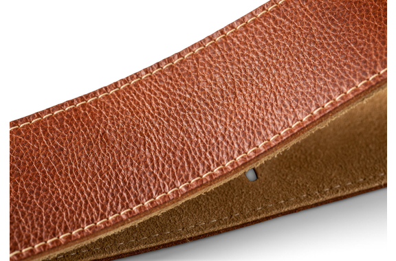 Taylor Suede Guitar Strap Medium Brown image 2