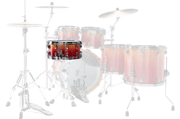 Tama WBSS65BB-VBF Starclassic Walnut/Birch Caja Vermillion Bosse Fonce Fade image 2