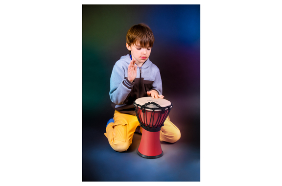 XDrum Djembe 7" rood image 2