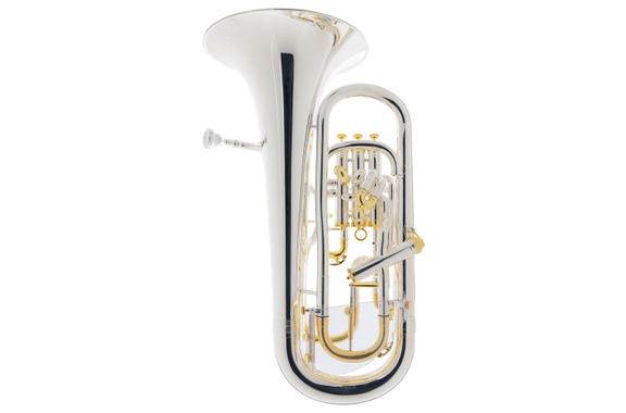 Lechgold Deluxe EU-310S Euphonium verzilverd Deluxe Set image 2