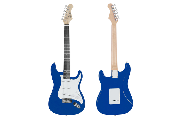 Pack Rocktile Banger's Set Guitares Électriques Blue incl. Ampli, Housse, Accordeur, Câble, Sangle, Cordes et Cours incl. CD/DVD image 2