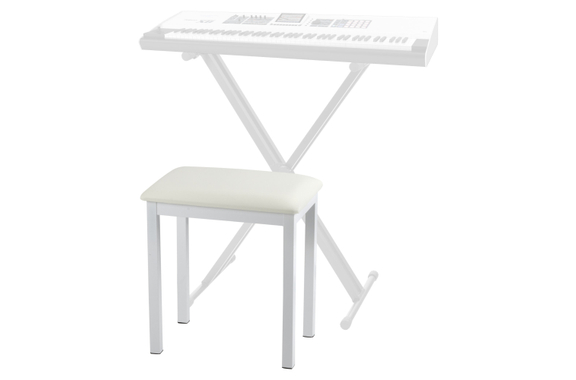 FunKey B100 Klavierbank weiß  - Retoure (Zustand: sehr gut) image 2