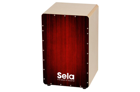 Sela Varios Cajon Red Set incl. Cajon School image 2