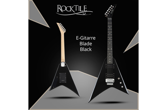 Rocktile MG-3013 Blade Guitarra Eléctrica Black image 2