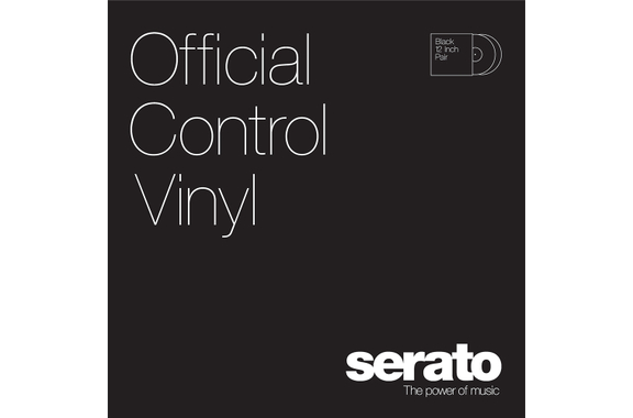 Serato Performance Control Vinyl zwart 2x12" image 2