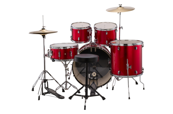 Ludwig Accent Drive Shellset Red image 2