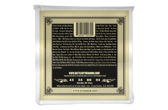 Cuerdas Earthwood Phosphor Bronze para Bajo Acústico Ernie Ball 2070 image 2