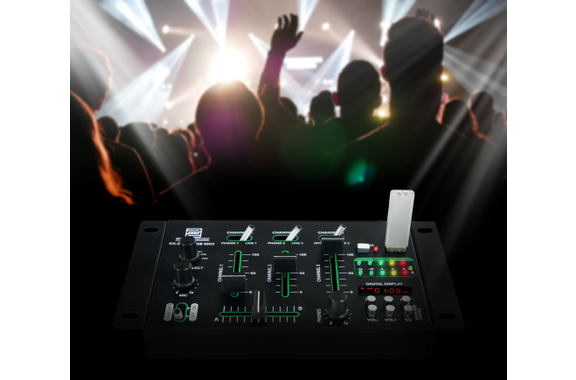 Pronomic DX-30BTU USB MKII DJ-Mixer con Bluetooth image 2