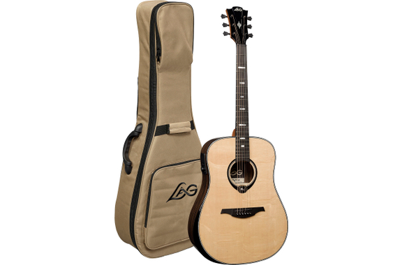 LAG HV50DE HyVibe 50 Dreadnought image 2