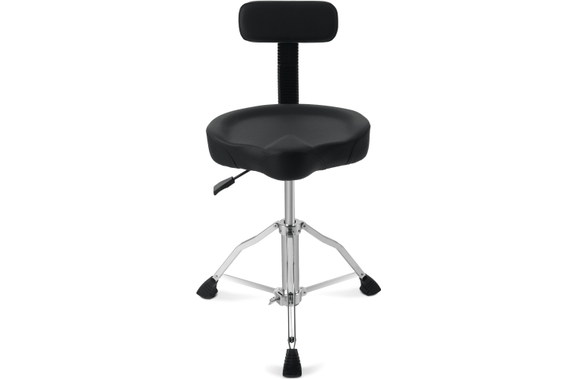 XDrum BeatSeat Drumkruk Zadel Pneumatisch met Rugleuning image 2