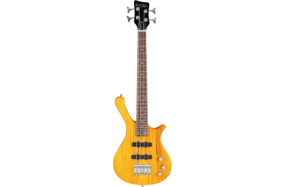 Rocktile TB-4 NHS Traveler E-Bass Natural Honey Stain Super Set image 2