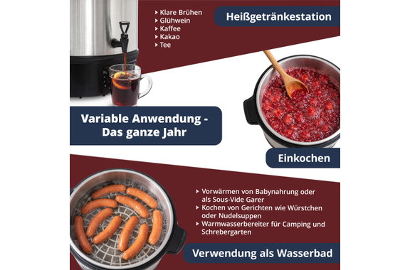 Stagecaptain GWK-27A Glühweinkoker image 2