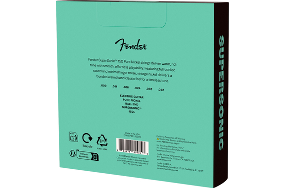 Fender 150L Vintage Nickel 3x Set image 2