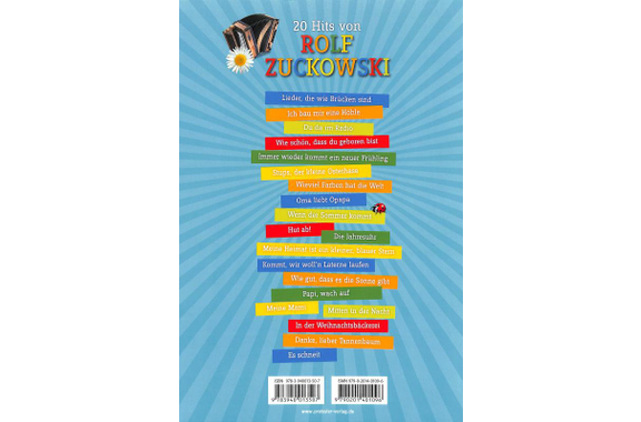 Zuckowski Rolf 20 Hits Accordéon Diatonique image 2
