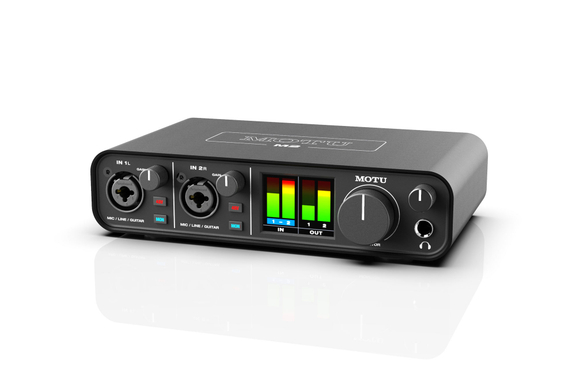 MOTU M2 2-Kanal USB C Audiointerface Podcast Set image 2