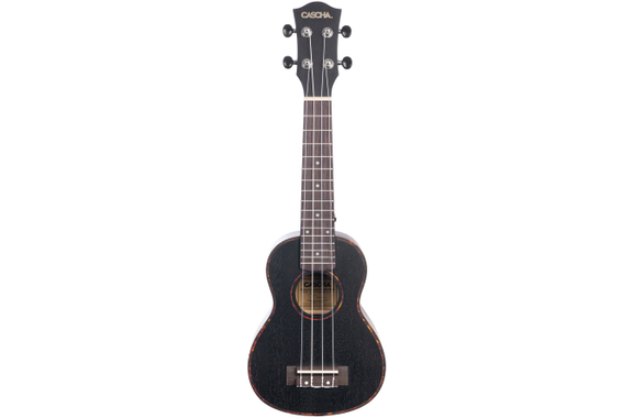 Cascha Premium Set Ukulélé Ténor Acajou Noir image 2