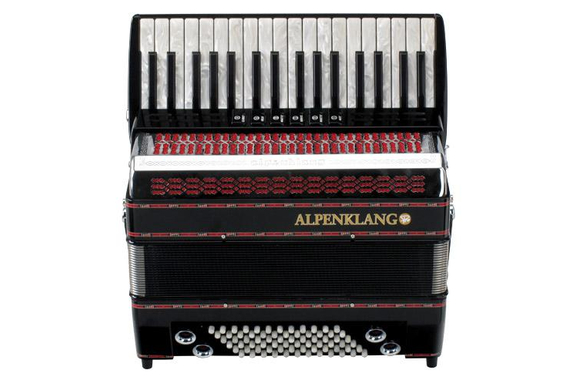 Alpenklang Pro acordeón III 72 MH negro image 2