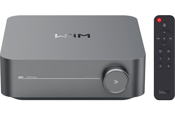 WiiM AMP / Yamaha F51 Streaming Stereo Set grijs image 2