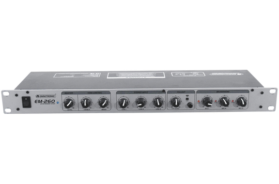 Omnitronic EM-260 Entertainment Mixer image 2