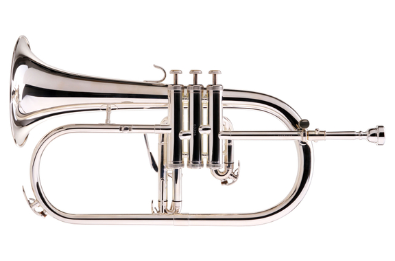 Classic Cantabile FL-26S bugelhoorn verzilverd image 2