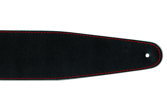 Sangle de Guitare Shaman CR1 Cuir, Noir/Rouge image 2